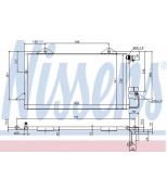 NISSENS - 94206 - Конденсатор кондиционера 94206