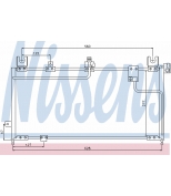 NISSENS - 94354 - Радиатор кондиционера mazda b02h-61-480