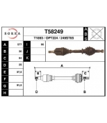 EAI - T58249 - Вал приводной EAI T58249