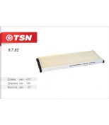 TSN 9782 Фильтр салонный (пылевой) 2шт