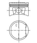 KOLBENSCHMIDT - 99746610 - Поршень двигателя: Clio ll/Kangoo/Megane ll/Laguna/Logan 1.6 K4M