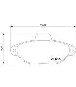 PAGID - T9031 - Колодки тормозные дисковые передн