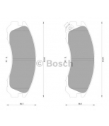 BOSCH - 0986AB2065 - Колодки тормозные