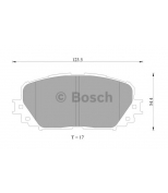 BOSCH - 0986AB2268 - Колодки тормозные