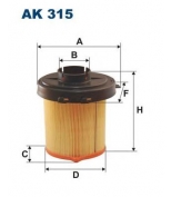 FILTRON - AK315 - Фильтр воздушный AK315