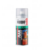 KUDO KU9006 Краска-аэрозоль KUDO лак термостойкий (520 мл)