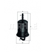 KNECHT/MAHLE - KL456 - Фильтр топливный TOYOTA: LAND CRUISER 03-