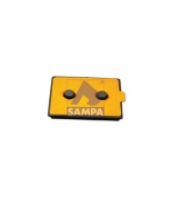 SAMPA 011250 Прокладка рессоры MAN 80*105*13/011.250 -