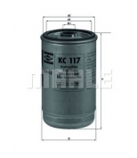 KNECHT/MAHLE - KC117 - Фильтр топливный
