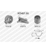 NTN-SNR - KD45755 - Ремень ГРМ [25-mm ,153 зуб.] + 2 ролика + натяжитель