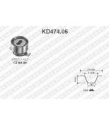 NTN-SNR - KD47405 - KD474.05_рем.к-кт ГРМ! Honda Civic/CRX, Rover 216/416 1.6 16V 87-95