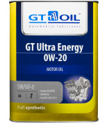 GT OIL 8809059408902 GT ULTRA ENERGY SAE 0W-20 SM/GF-5 4л
