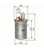 BOSCH - 0450906376 - Фильтр топливный