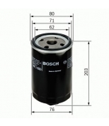 BOSCH - 0451103338 - Фильтр масляный AUDI: 100 90-94  A6 94-97  A6 Avan