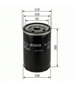 BOSCH - 0451403077 - Фильтр масляный VOLVO TRUCK F/FH / RENAULT MIDLUM (2000 ) S4402R 2.11037 и OC 370 - LONG LIFE