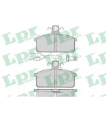 LPR - 05P097 - Колодки торм. дисковые