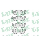 LPR - 05P1000 - Тормозные колодки зад W163 ML230-ML430(573148J)