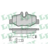 LPR 05P1246 Комплект тормозных колодок, дисковый тормозной механизм