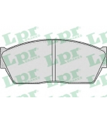 LPR - 05P186 - Колодки торм. дисковые