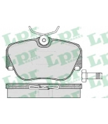 LPR - 05P302 - Колодки тормозные
