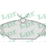 LPR - 05P816 - Тормозные колодки пер RENAULT LAGUNA 95>(573008J)