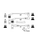 BOSCH - 0986357242 - Провода высокого напряж. к-кт OPEL VECTRA A/B 1.6I 1.6i / моновпрыск