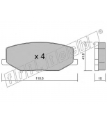 FRITECH - 0990 - Колодки тормозные дисковые передние SUZUKI SAMURAI 88>
