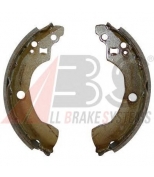 ABS - 9178 - Комплект барабанных тормозных колодок Nissan Almera ll 00- 1.5,1.5DCi