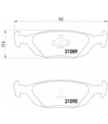 PAGID - T1040 - Колодки тормозные дисковые задн