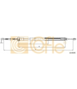 COFLE - 106545 - Трос стояночного тормоза RENAULT: TWINGO(II)all LH 1273/958 mm