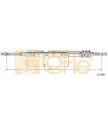 COFLE - 109847 - Трос стояночного тормоза MB 100/120/140/160/180 9/87-