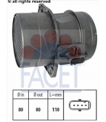 FACET - 101446 - Расходомер воздуха Audi/VW 2.0 tdi 08-