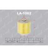 LYNX - LA1062 - Фильтр воздушный AUDI A6 2.7D-3.0D 04-11 / Allroad 2.7D-3.0D 05-11