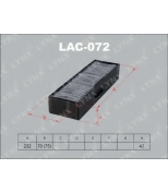 LYNX - LAC072 - Фильтр салонный HYUNDAI XG