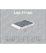 LYNX - LAC1118C - Фильтр салонный угольный VOLVO S60 II 1.6D-3.0T 10  / S80 1.6T-4.4 06  / XC60 1.6D-3.2 08  / XC70 2.0D-3.2 07  , LANDROVER Freelander 2.0-3.2 06  / Evoque 2.0-2.2D 11