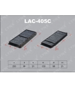 LYNX - LAC405C - Фильтр салонный угольный (комплект 2 шт.) MAZDA 3 03 /5 05