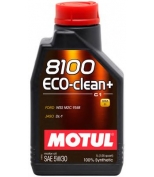 MOTUL 101584 Моторное масло MOTUL 8100 Eco-Clean + SAE 5W-30 (5л)