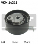 SKF - VKM14211 - Ролик натяжителя VKM14211