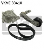SKF - VKMC33410 - Комплект приводного ремня + ролики + помпа CITROEN