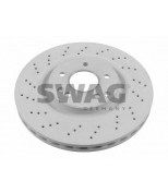 SWAG 10926107 Диск тормозной: MB W 203 330mm перед вент