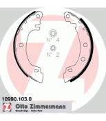 ZIMMERMANN - 109901030 - Колодки тормозные барабанные Renault, Jeep