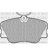 BORG & BECK - BBP1068 - Колодки тормозные (BBP1068)