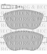 BORG & BECK - BBP1717 - Колодки тормозные (BBP1717)