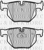 BORG & BECK - BBP1961 - Колодки тормозные (BBP1961)
