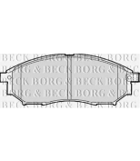 BORG & BECK - BBP2060 - Колодки тормозные (BBP2060)