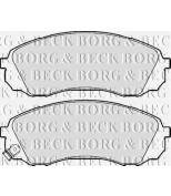 BORG & BECK - BBP2126 - Колодки тормозные (BBP2126)