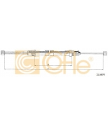 COFLE - 116674 - Трос стояночного тормоза RENAULT: EXPRESS DS 91- 1465/1077 mm