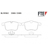 FTE - BL1818A2 - Комплект тормозных колодок, диско