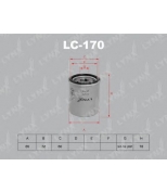LYNX - LC170 - Фильтр масляный TOYOTA Auris 1.4-1.6 07 /Avensis 1.6-1.8 97 /Camry 1.8-2.2  91/Carina E 1.6-2.0 92-97/Corolla 1.3-1.6  02/Rav 4 2.0 94-00/1.8 01 /Yaris 1.0-1.5 99