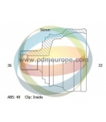 ODM-MULTIPARTS - 12151676 - 12-151676_шрус 36/56mm/33 48  Volvo V70/XC70  00--